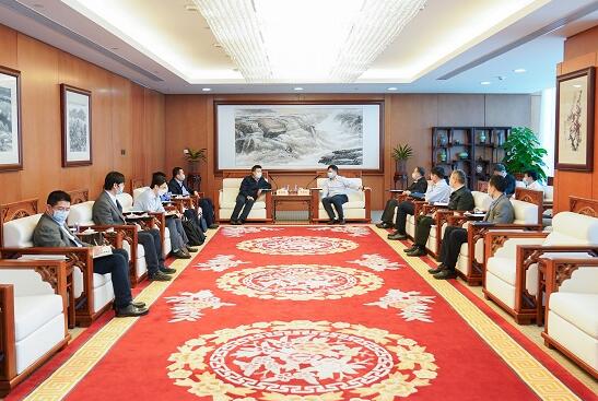 華能集團(tuán)有限公司總經(jīng)理、黨組副書記鄧建玲會見電力規(guī)劃設(shè)計總院院長杜忠明