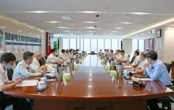 江毅會(huì)見(jiàn)北京市黨組成員、副市長(zhǎng)楊晉柏