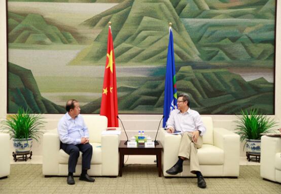 國(guó)家電投黨組書記、董事長(zhǎng)錢智民會(huì)見上海交通大學(xué)校長(zhǎng)、中國(guó)工程院院士林忠欽