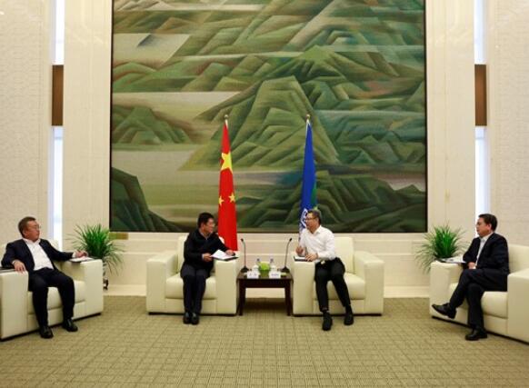 錢智民會(huì)見吉林省委常委、長(zhǎng)春市委書記王凱