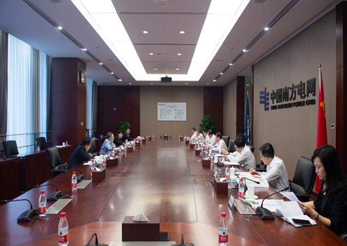 國(guó)務(wù)院國(guó)資委黨委委員、副主任袁野調(diào)研南方電網(wǎng)公司
