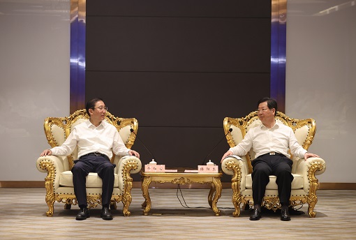 國家電網(wǎng)董事長、黨組書記辛保安拜會(huì)河南省委書記樓陽生、省長王凱