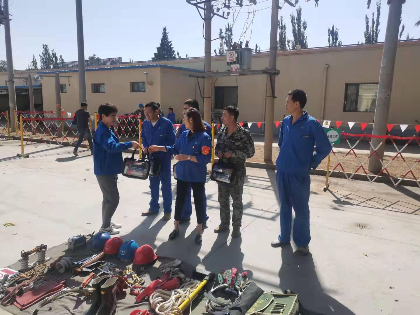 烏海電業(yè)局千里山分局：演練鍛煉能力，比賽彰顯風(fēng)姿