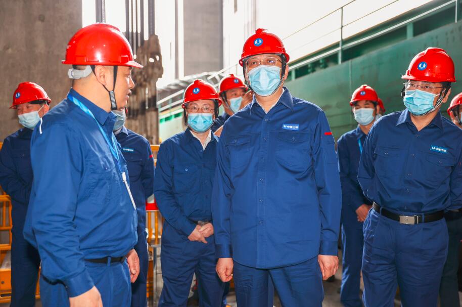 三峽集團(tuán)總經(jīng)理韓君赴向家壩、溪洛渡水電站調(diào)研