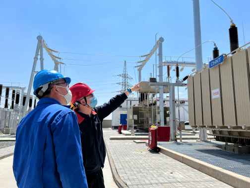 送電了！北疆達(dá)茂最大的農(nóng)業(yè)集中地新建的烏克110千伏變電站正式啟動(dòng)投運(yùn)