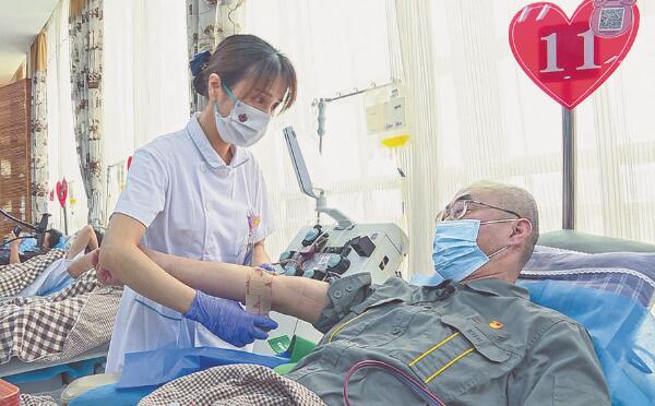 朱皞：22年，堅持無償獻血