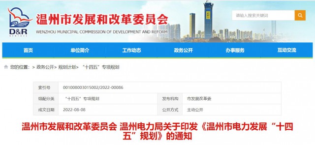 浙江溫州：推進園區(qū)和居民屋頂分布式光伏發(fā)電應(yīng)用，到2025年底，全市光伏裝機量達300萬千瓦