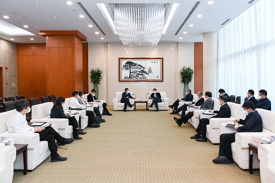 華能集團(tuán)總經(jīng)理、黨組副書記鄧建玲會(huì)見沈鼓集團(tuán)董事長戴繼雙