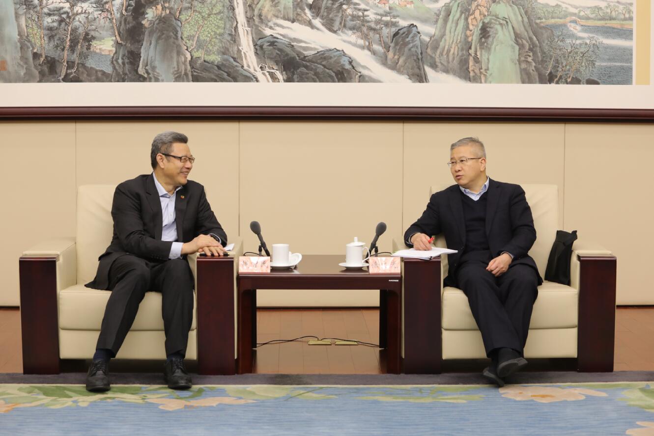 國家電投黨組書記、董事長錢智民拜會(huì)浙江省委常委、常務(wù)副省長徐文光
