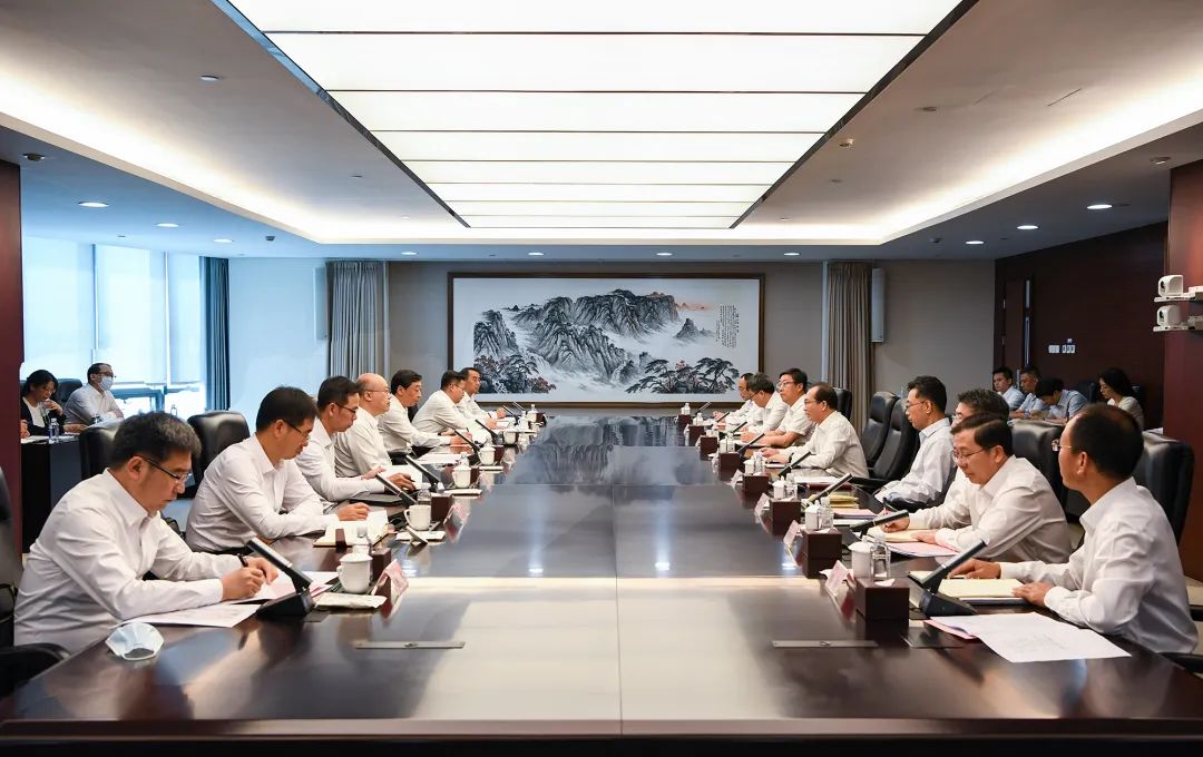 華電集團(tuán)黨組書記、董事長江毅與河北省委副書記、省長王正譜舉行會(huì)談