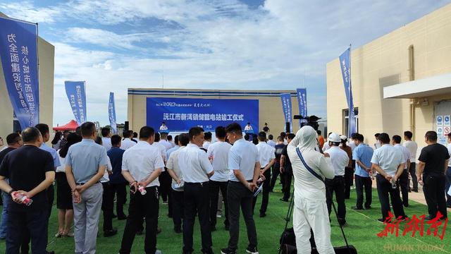 總用時(shí)不到90天，一座儲(chǔ)能電站在新灣鎮(zhèn)拔地而起