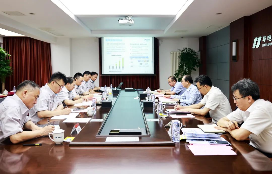 中國華電黨組書記、董事長江毅赴天津區(qū)域開展領(lǐng)題調(diào)研