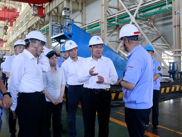 國資委黨委書記、主任張玉卓到哈電集團(tuán)調(diào)研強(qiáng)調(diào)