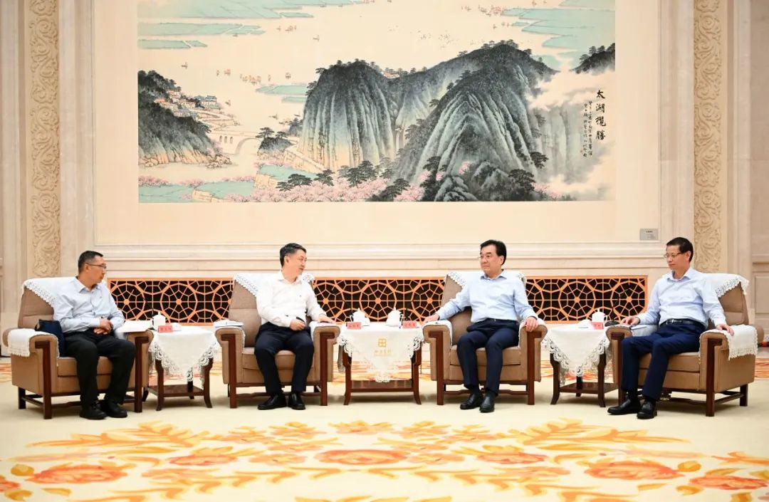 華能集團(tuán)黨組書記、董事長溫樞剛拜會(huì)江蘇省委書記信長星、省長許昆林