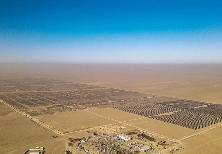 烏茲別克斯坦1吉瓦光伏項(xiàng)目一期400兆瓦并網(wǎng)發(fā)電