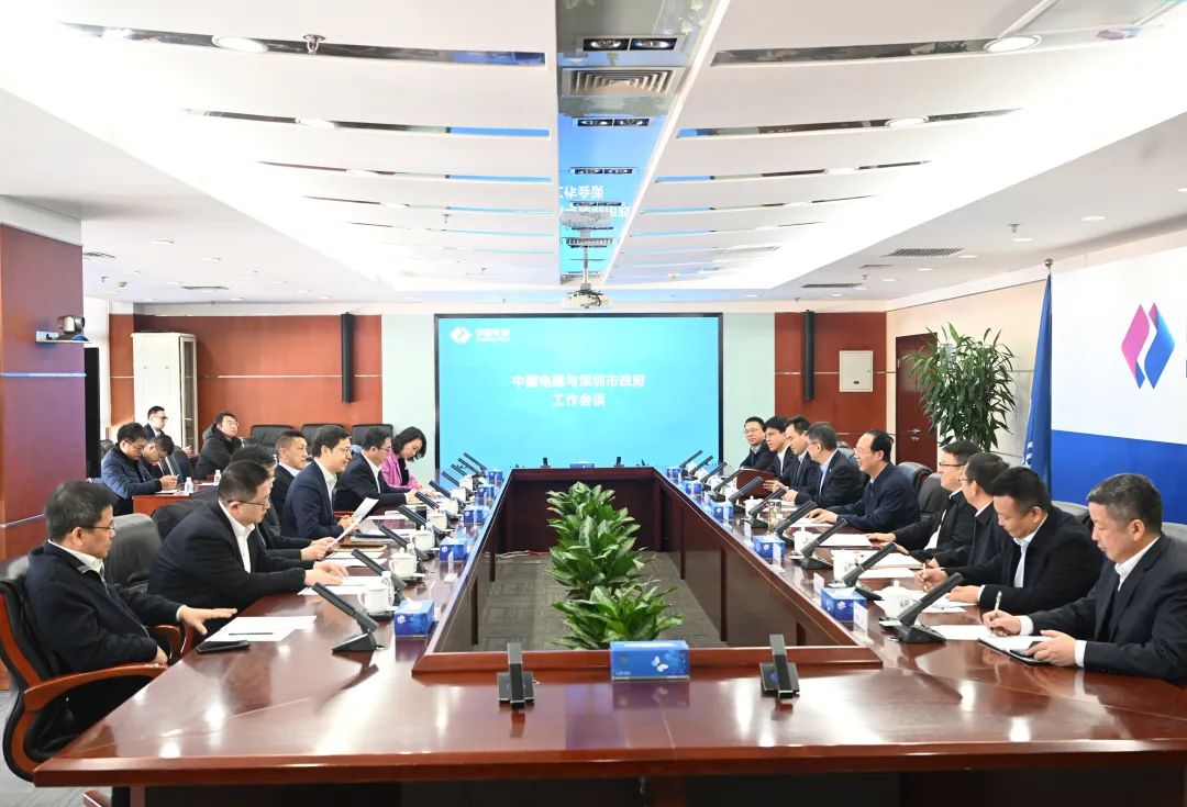 中國(guó)電建黨委書(shū)記、董事長(zhǎng)丁焰章會(huì)見(jiàn)深圳市副市長(zhǎng)張禮衛(wèi)