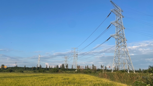 武漢~南昌雙回1000千伏線路工程(湖北段)全線貫通