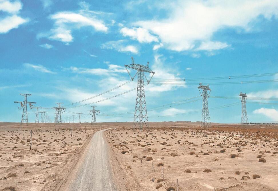 國(guó)網(wǎng)甘肅電力馭風(fēng)追光，隴上綠電送遠(yuǎn)方