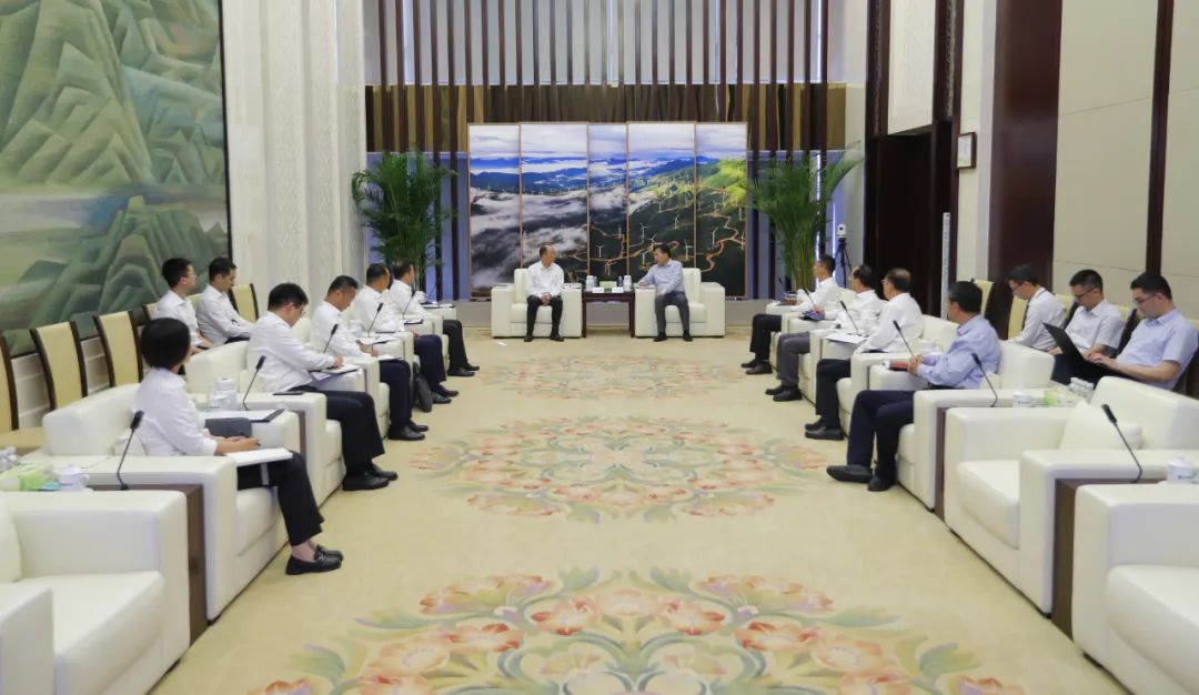 國家電投黨組書記、董事長劉明勝會見中國化學(xué)黨委書記、董事長莫鼎革