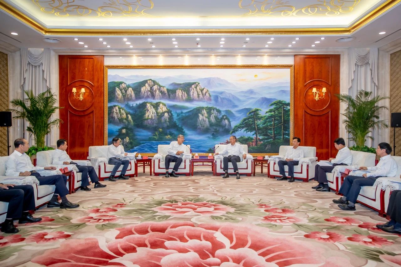 國家能源集團董事長劉國躍、總經(jīng)理余兵拜會寧夏回族自治區(qū)主要領(lǐng)導