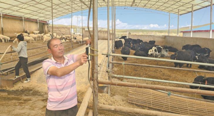 青海央隆鄉(xiāng)：通了大網(wǎng)電，牧民的生活日新月異