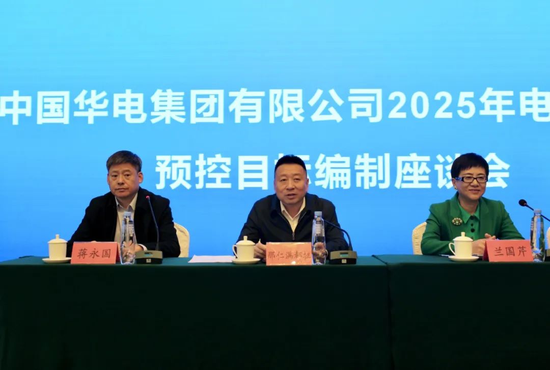 華能集團2025年電、熱量預(yù)控目標(biāo)編制座談會在呼和浩特召開