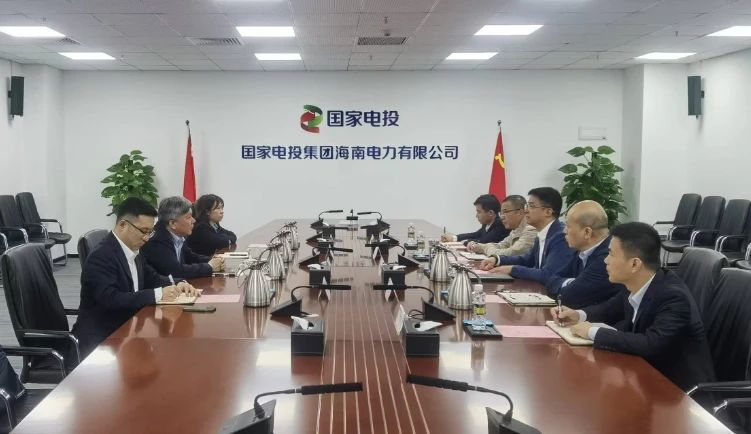 劉波濤會見國電投財務(wù)公司黨委書記、董事長李云峰