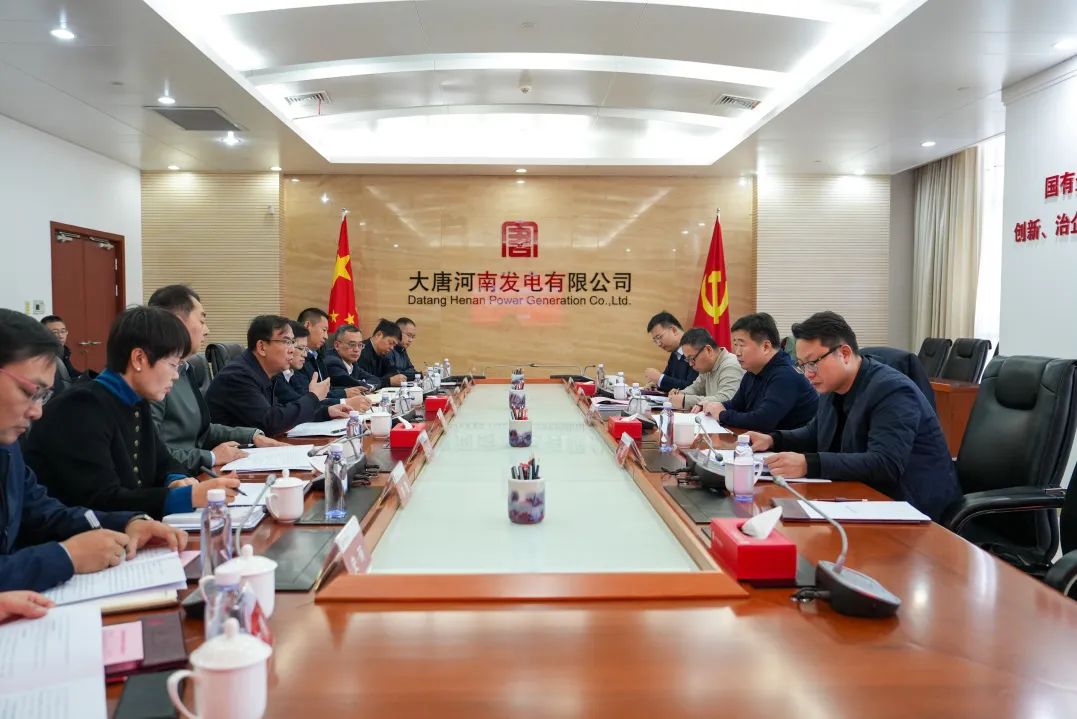 大唐河南公司黨委書記、董事長(zhǎng)常征會(huì)見(jiàn)河南能源監(jiān)管辦黨組書記、專員王朝暉