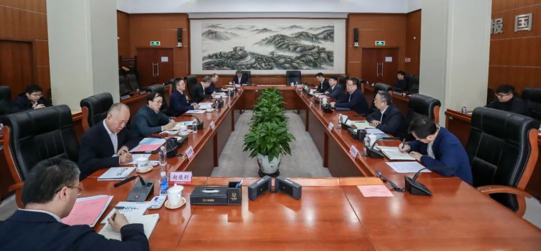 中核集團(tuán)會(huì)見中國一重董事、總經(jīng)理、黨委副書記呂智強(qiáng)一行