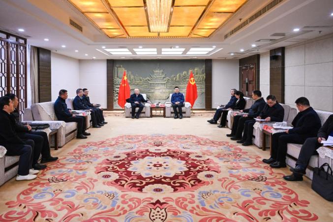 貴陽(yáng)市領(lǐng)導(dǎo)會(huì)見(jiàn)中國(guó)節(jié)能環(huán)保集團(tuán)有限公司黨委