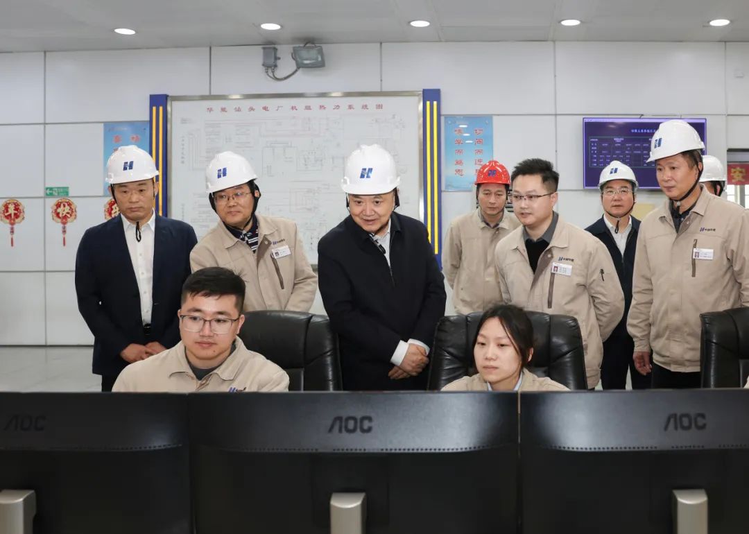 華能集團(tuán)董事長、黨組書記溫樞剛到南方分公司調(diào)研